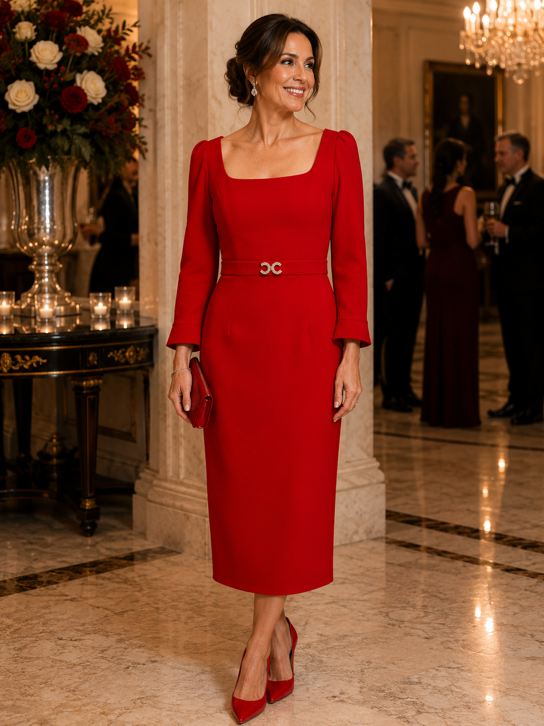 Claudia C Red